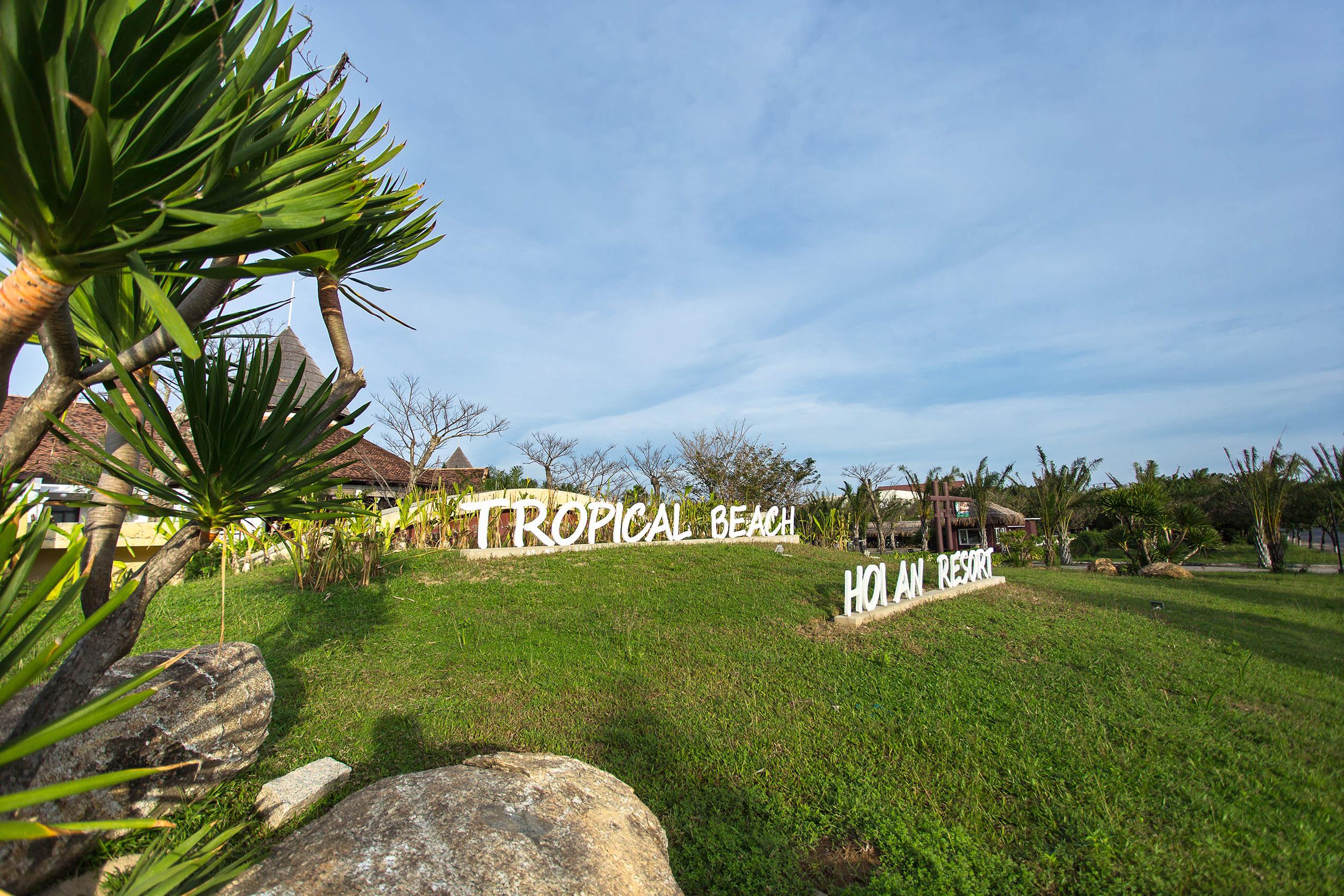 Tropical Beach Hoi An Resort Exterior foto